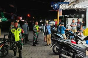 Patroli Malam Koramil Kranji Jaga Keamanan Wilayah