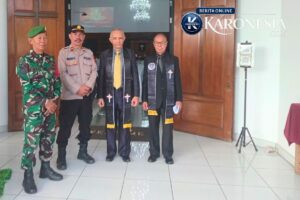 Koramil Ciputat Amankan Perayaan Paskah, 500 Jemaat Beribadah Aman dan Penuh Kasih