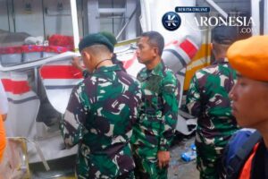 Dandim 0507/Kota Bekasi Tinjau Lokasi Tabrakan Kereta di Bekasi Timur