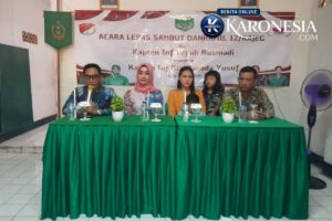 Pisah Sambut Danramil 12 Rajeg,Tongkat Komando Diserahkan‎