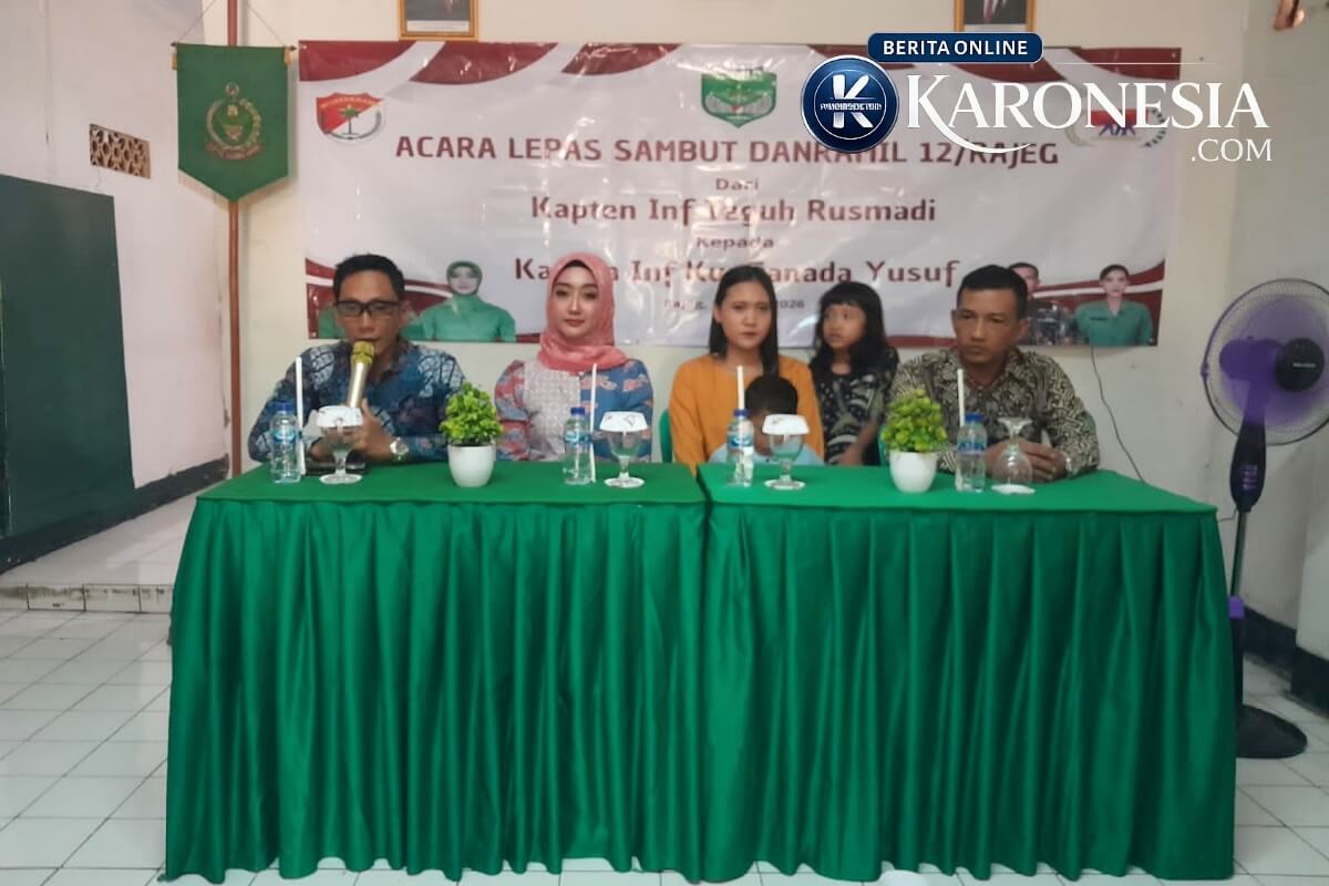 Pisah sambut Danramil Rajeg