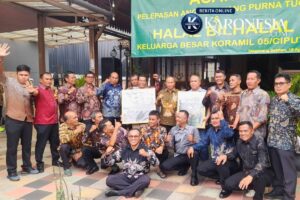 Estafet Pengabdian, Dua Senior Koramil Ciputat Purna tugas