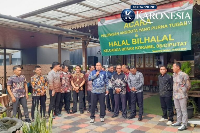 Foto bersama di Pelepasan Anggota yang purna tugas dan halal-bihalal-koramil-05-ciputat-2026.jpg