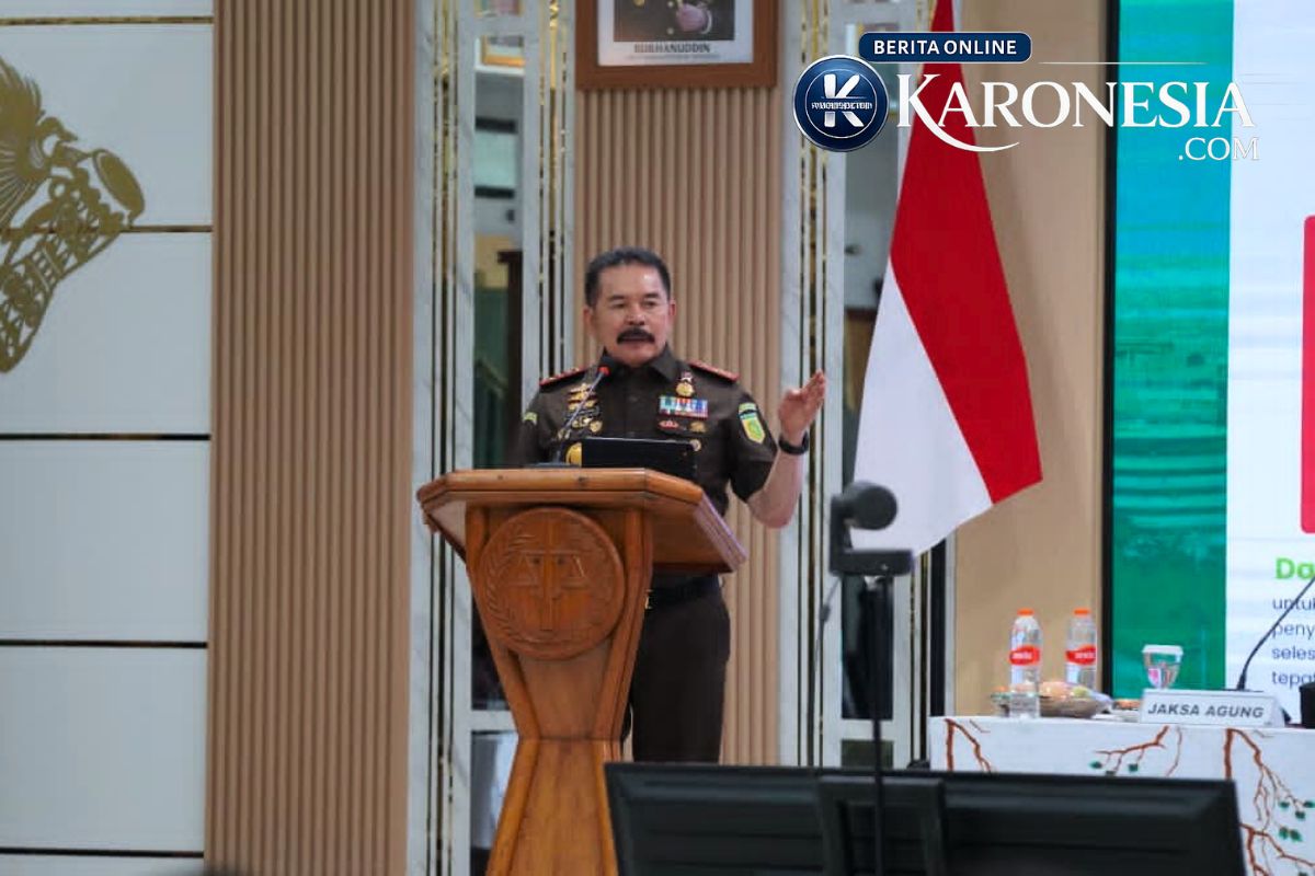 Jaksa Agung memberikan pengarahan di Papua