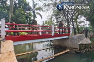 Kemanunggalan TNI dan Warga di Balik Pembangunan Jembatan Garuda Tangerang