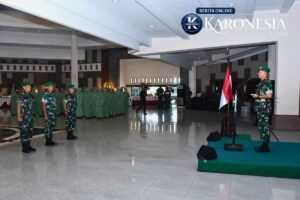 Pangdam IV/Diponegoro Pimpin Laporan Korps Kenaikan Pangkat Perwira Menengah