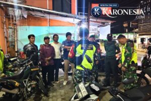 Koramil dan Polsek Pondok Gede Patroli Bersama Jaga Keamanan Wilayah