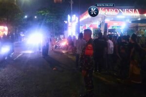 Babinsa Kodim 0506/Tgr Patroli Malam Bersama Komduk di Dua Wilayah