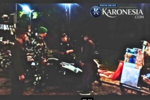 Patroli Malam Babinsa Tangerang Jaga Keamanan Warga