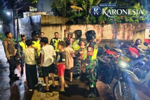 Patroli Malam Disisir, TNI–Polri Tekan Titik Rawan Bekasi