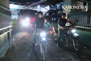 Patroli Malam Koramil 05 Ciputat Gencar Jaga Kamtibmas