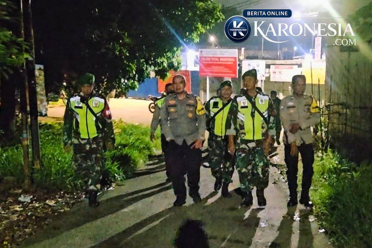 patroli gabungan Pondok Gede