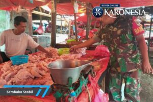 TNI Pastikan Harga Sembako Cikarang Stabil