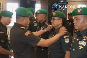 Danrem 052/Wkr Pimpin Sertijab Dandim 0502/JU dan Dandim 0503/JB