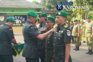 Sertijab Danramil Kodim 0510/Trs Digelar, Dua Perwira Berganti Jabatan