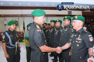 Sejumlah Jabatan Strategis Kodam IV/Diponegoro Resmi Diserahterimakan