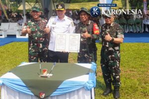 TMMD ke-128 Resmi Dibuka, Kodim 0507 Bekasi dan Pemkot Bersatu Percepat Pembangunan