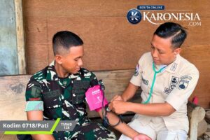 TMMD 128 Gelar Layanan Kesehatan