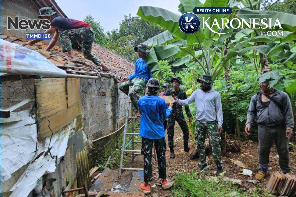 Satgas TMMD renovasi rumah warga Bekasi