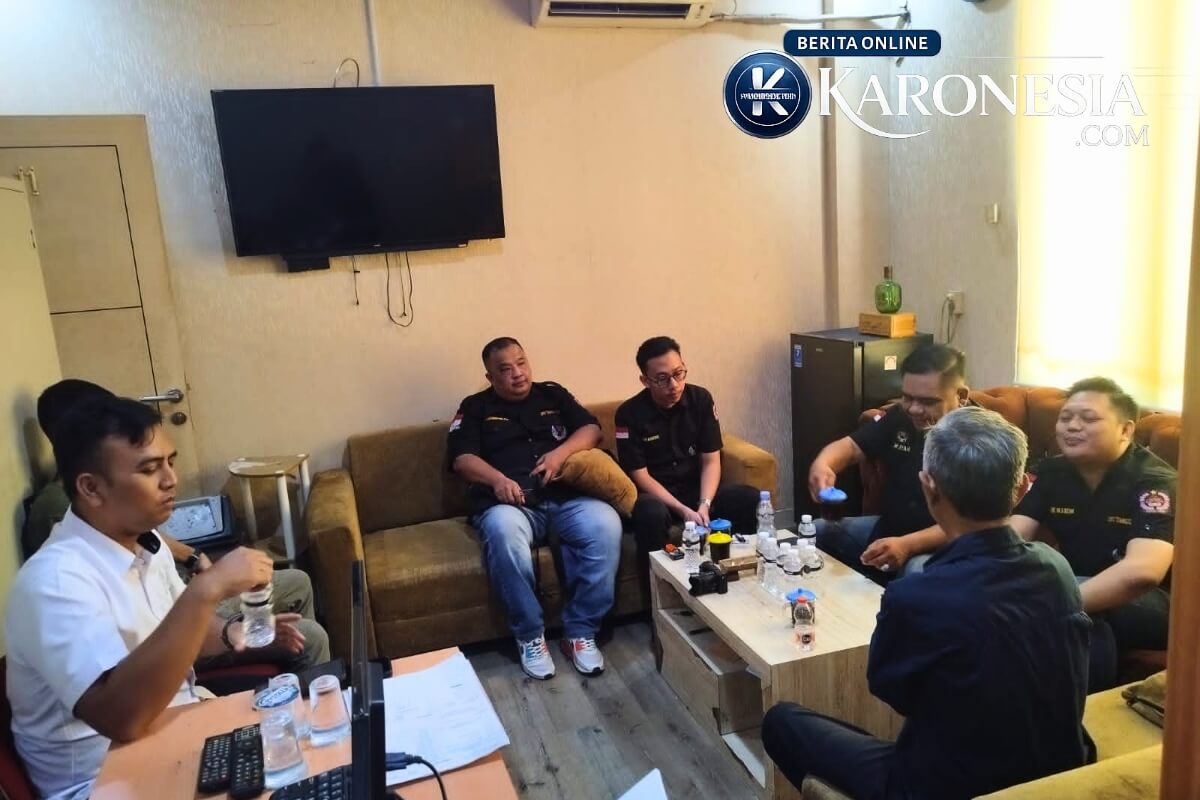 Audiensi 234 SC DPC Tangsel di Polres Tangerang Selatan