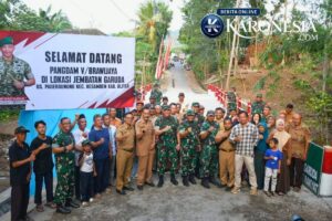 Pangdam Brawijaya Apresiasi Inovasi Penguatan Jembatan Perintis Garuda Blitar