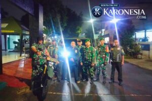 Babinsa Patroli Malam Cegah Kejahatan Pasca May Day