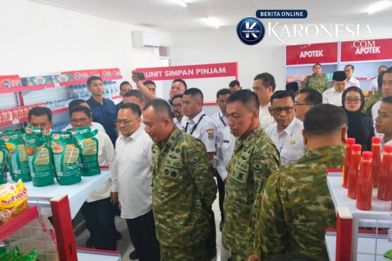 Dandim 0510 tinjau Koperasi Desa Merah Putih Ciakar Tangerang