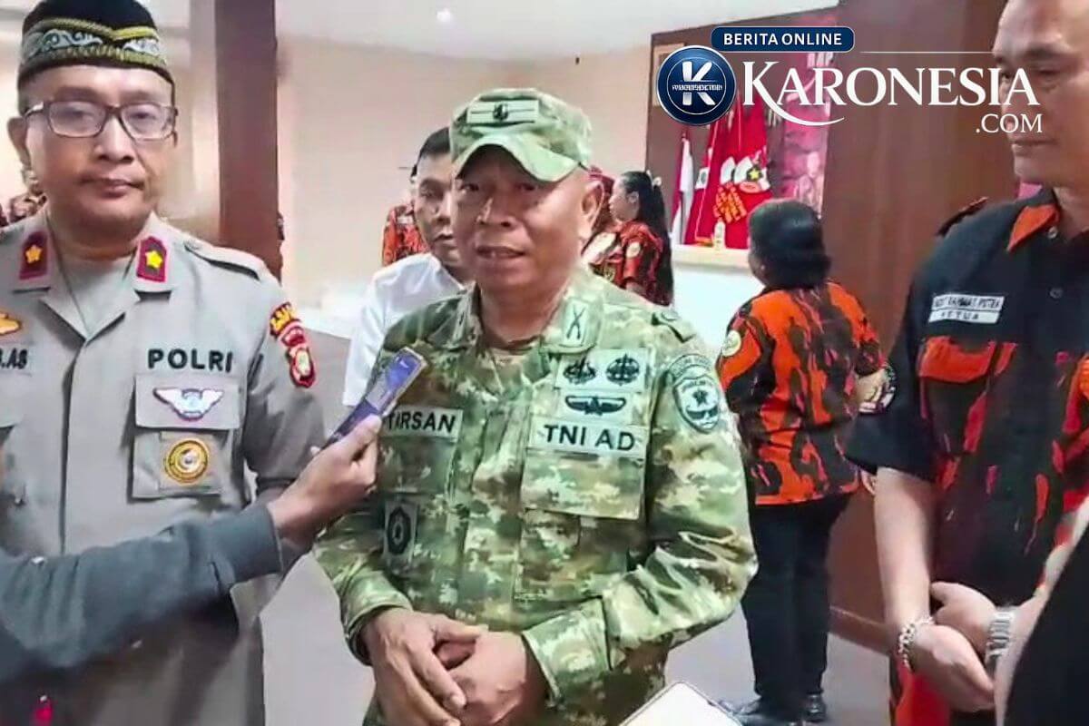Danramil Ciputat Mayor Tarsan tegaskan soliditas Pemuda Pancasila