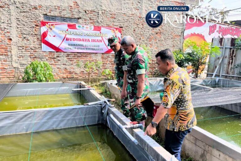 Penilaian Kampung Pancasila Kodim 0510 Tigaraksa