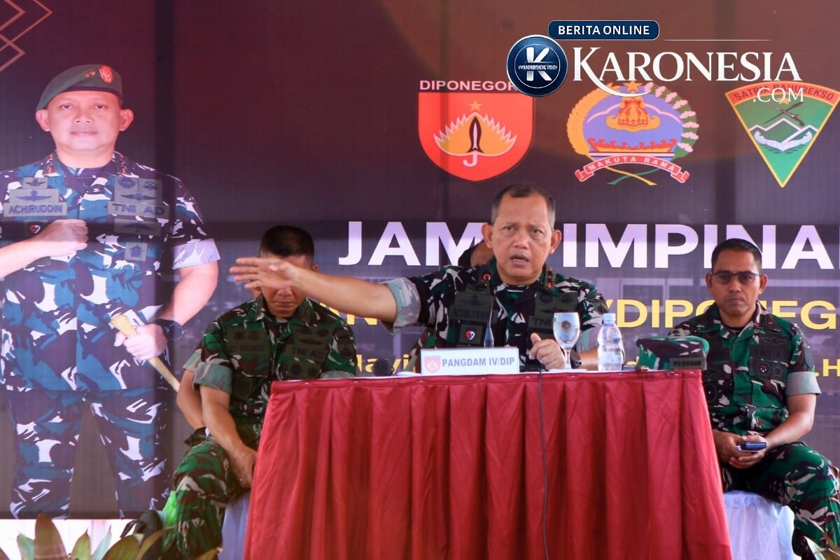 Pangdam Diponegoro Tinjau Yon TP Foto 2