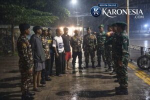 Menembus Hujan demi Warga, Sinergi TNI-Masyarakat di Tangerang