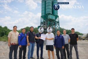 Usut Korupsi Distribusi Semen, Kejati Sumsel Sita Batching Plant Milik PT KMM