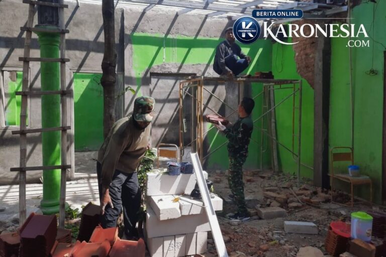 Prajurit TNI renovasi Panti Asuhan Kanzul Huda Ponorogo