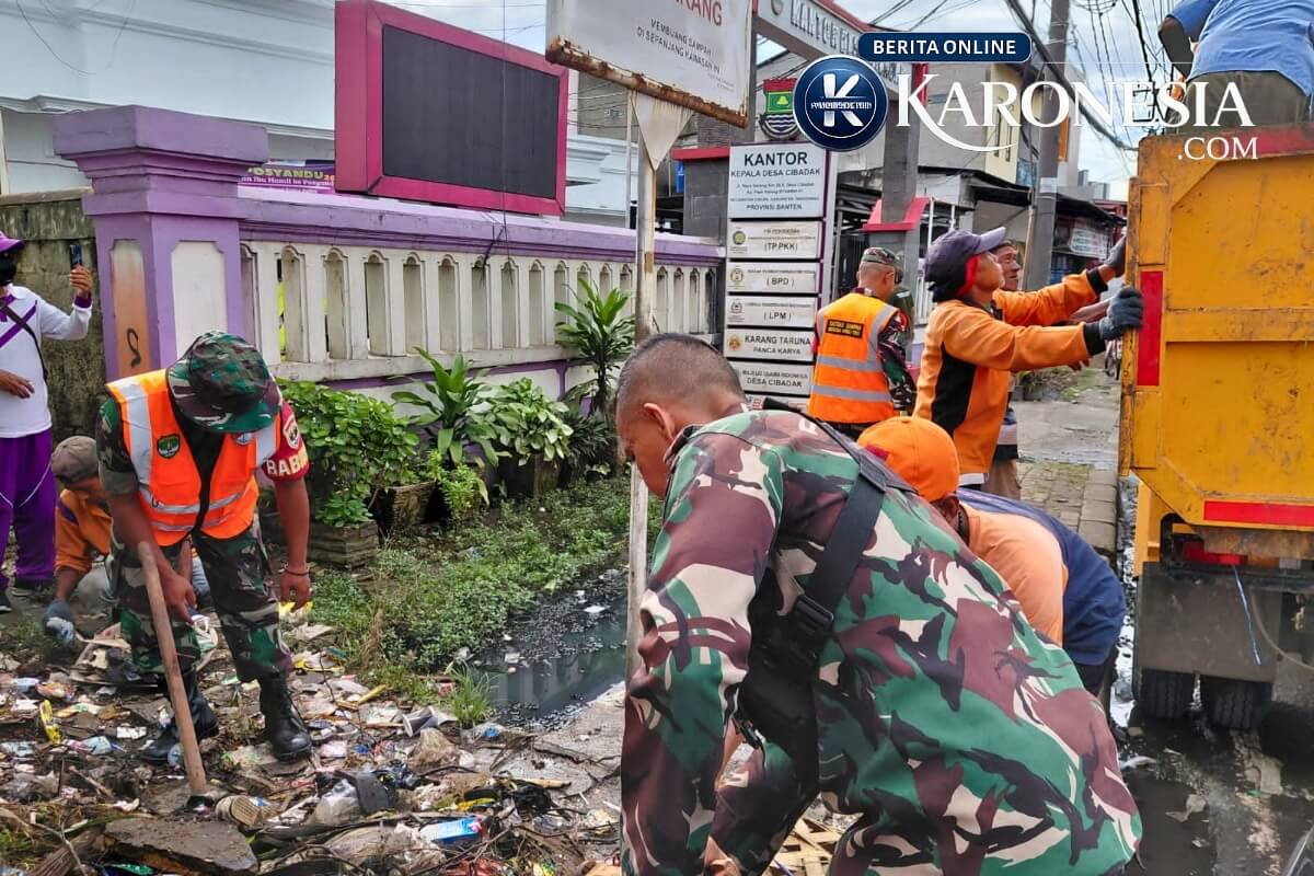 Satgas Sampah Kodim 0510 Cikupa