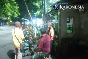 Siskamling Babinsa Matraman: 1 Malam Wujudkan Lingkungan Aman
