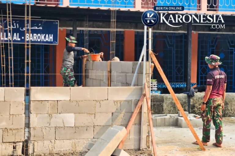 Pembangunan MCK TMMD Ke-128 Jatirangga Bekasi