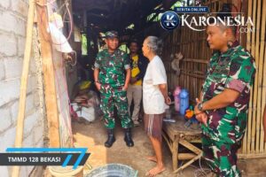 TMMD Bekasi Bangun Lingkungan dan Rumah Warga Jatirangga