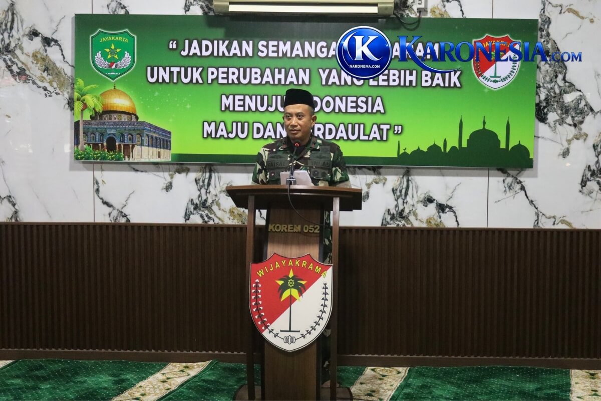 Peringatan 1 Muharam Korem 052 Wijayakrama Tangerang