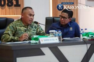 Danrem 081 DSJ Terima Kunjungan Komisi I DPR RI