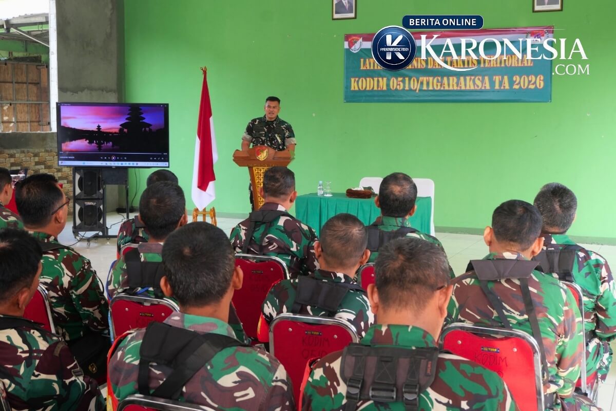 Kasdim 0510 buka latihan teritorial 2026
