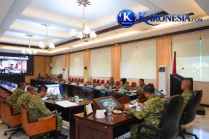 TNI Kawal KDKMP, Pangdam Diponegoro Ikuti Vicon Wapang TNI
