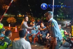 Patroli Malam Koramil Teluk Pucung Cegah Kerawanan