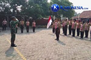 SWK Koramil 03/Legok Dilantik, Perkuat Generasi Muda Bela Negara