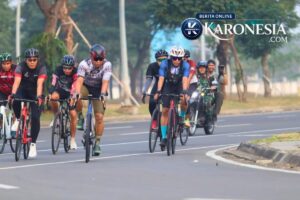 Wakasad Gowes 24 Km di PIK-2, Jaga Kebugaran dan Kedekatan dengan Rakyat