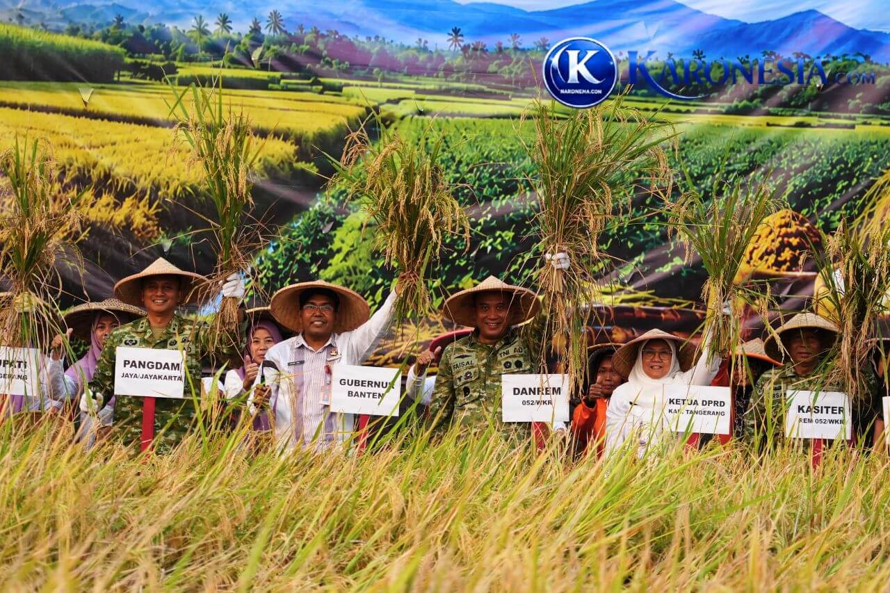 Sinergi TNI dan Pemda Perkuat Ketahanan Pangan di Kabupaten Tangerang