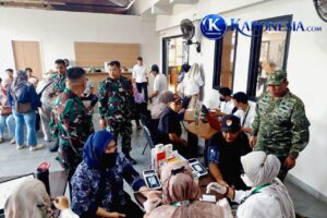 Koramil Jagakarsa Layani Pemeriksaan Kesehatan Gratis untuk 80 Warga