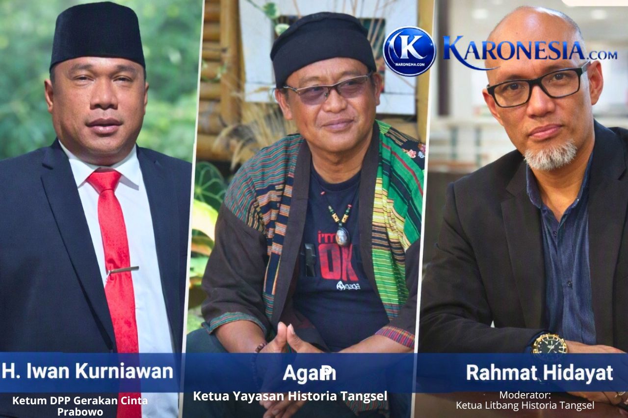 Narasumber diskusi kemandirian pangan di Tangerang Selatan