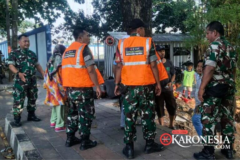 Babinsa Koramil Cibodas sosialisasi Satgas Sampah kepada warga Tangerang