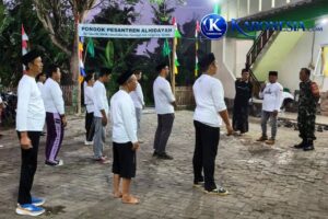 Jaga Kebugaran dan Silaturahmi, Babinsa Panongan Senam Bareng Kader NU