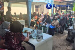 Danramil Legok Gelar Baksos Kesehatan Gratis untuk Warga Tangerang
